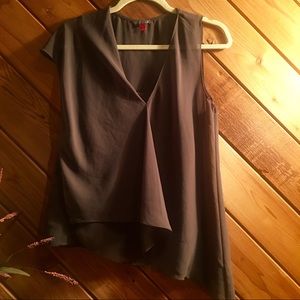 Vince Camuto green sleeveless top